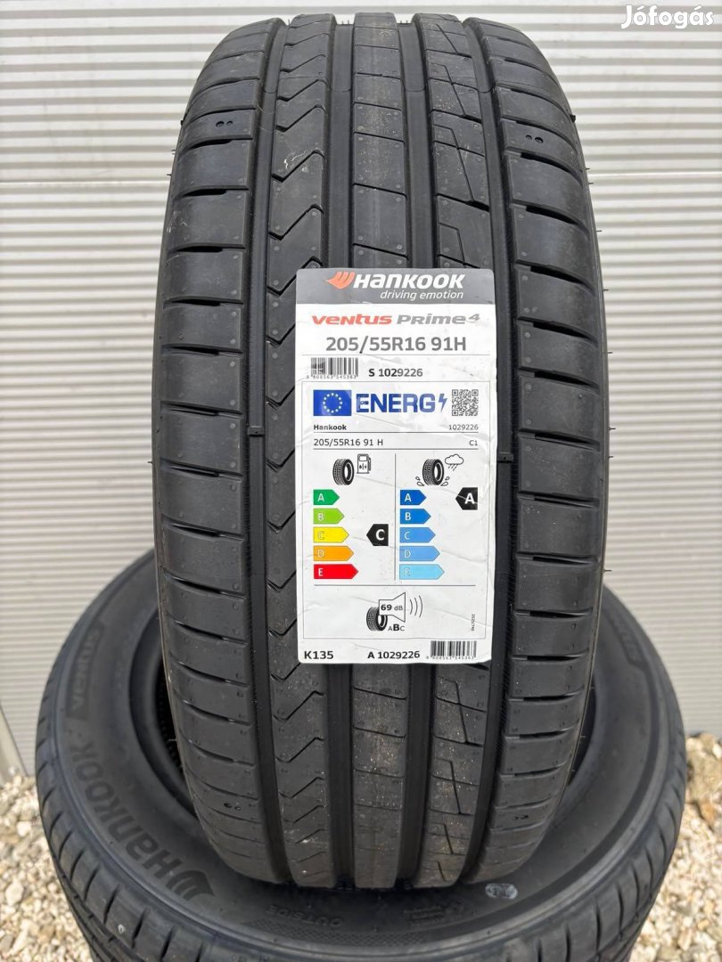 205/55R16 205/55 R16 új Hankook nyári gumi ÁR/db Dot25