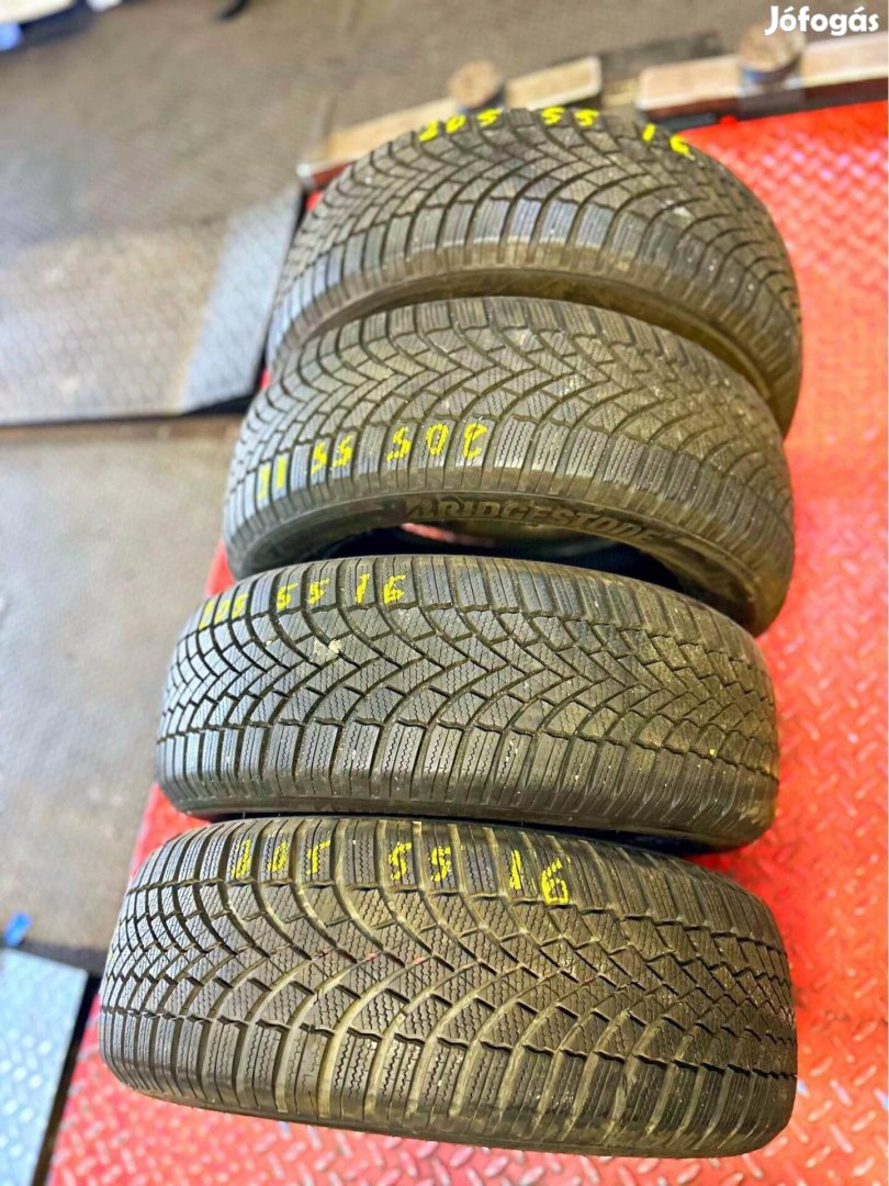 205/55R16 Bridgestone téli újszerű 205/55 R16