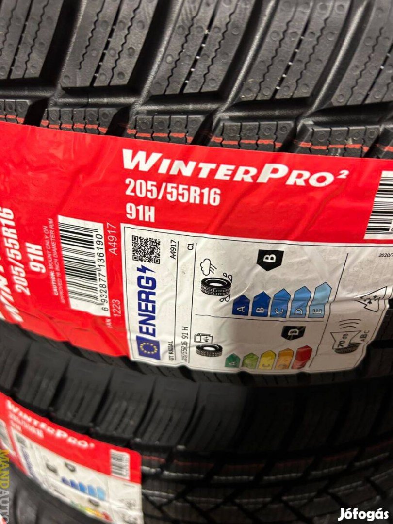 205/55R16 Gtradial Winterpro2Evo,Új téligumi