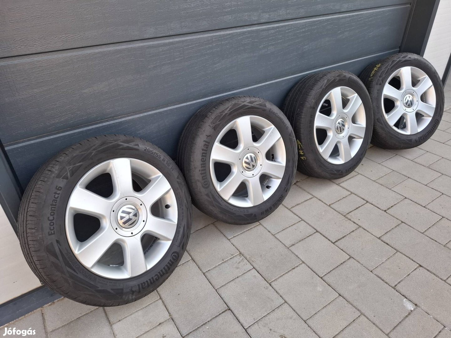 205/55R16 Gyári Vw alufelni garnitúra!