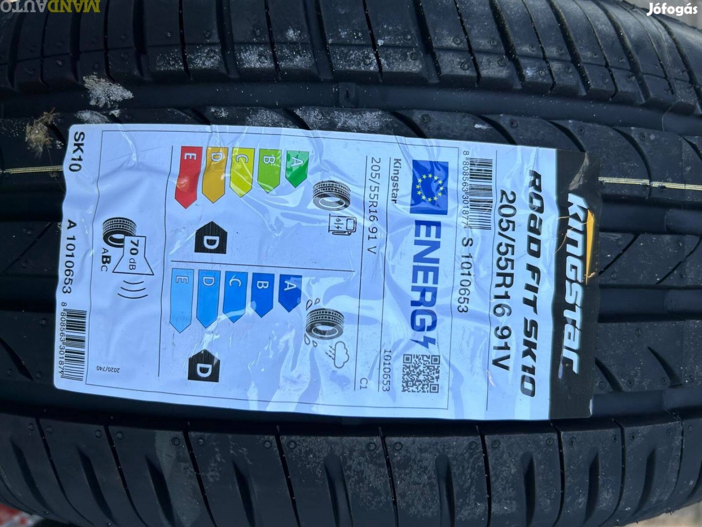 205/55R16 Kingstar SK10,Új nyárigumi