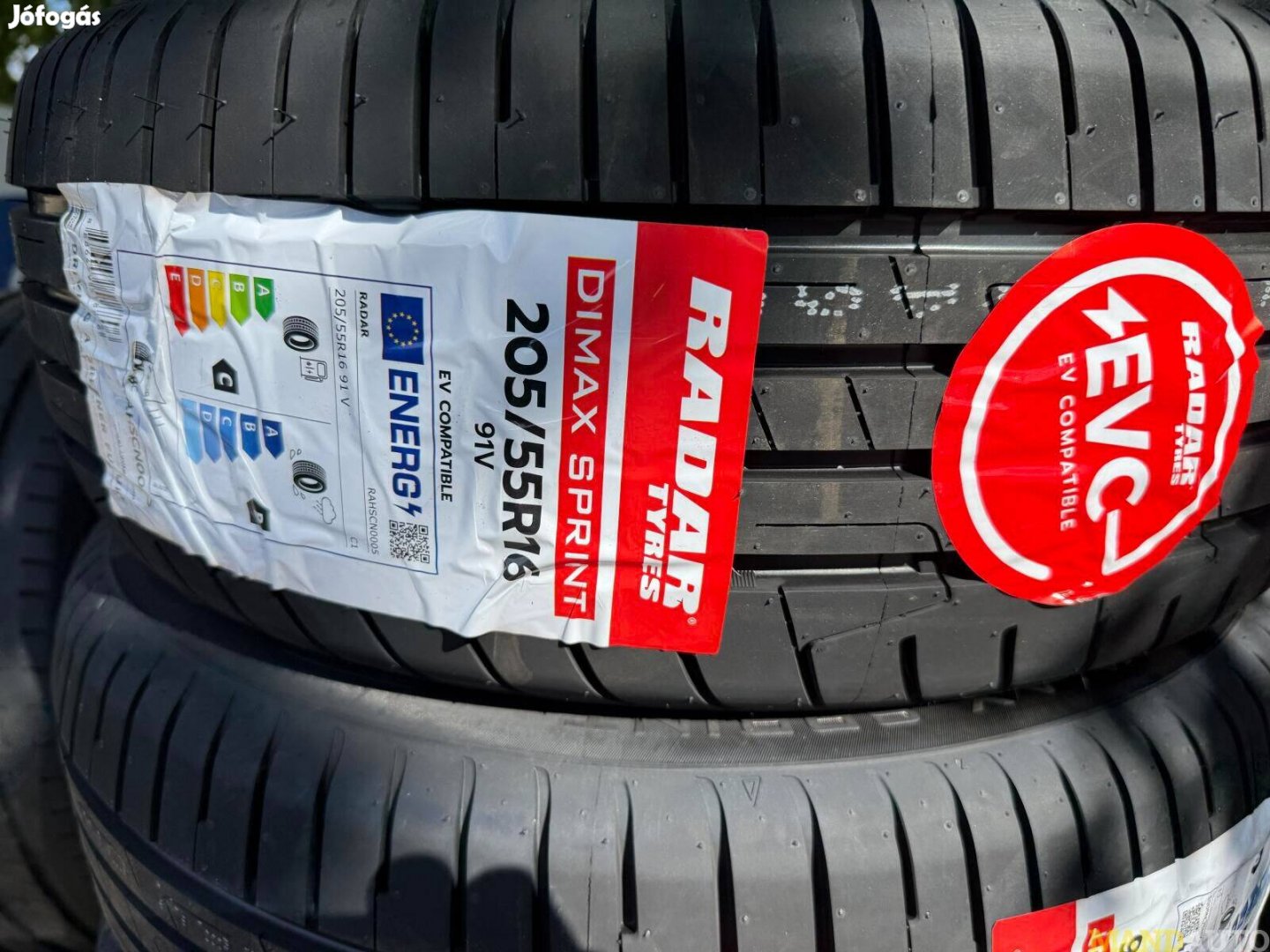 205/55R16 RADAR Dimax Sprint EVC