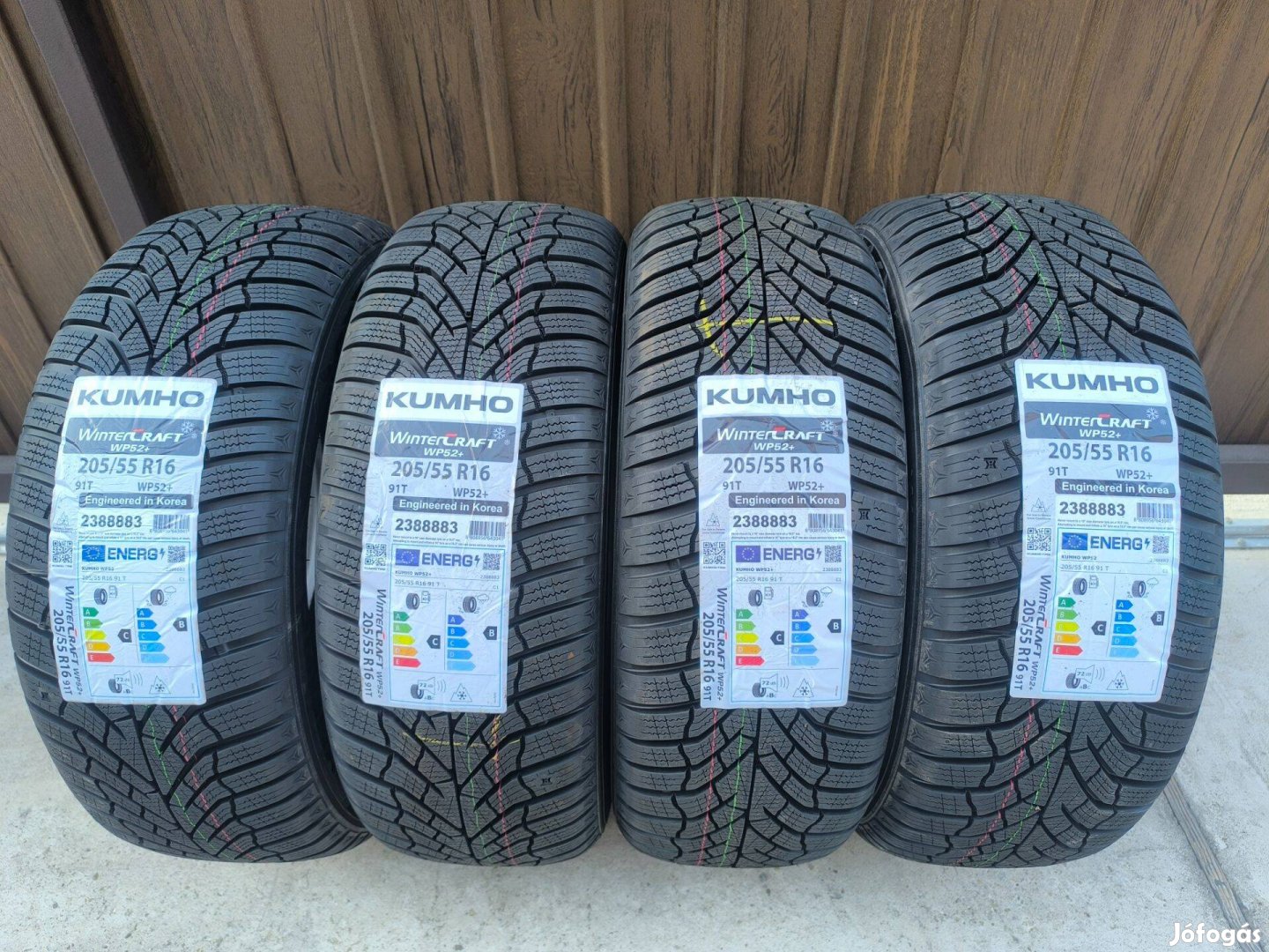 205/55R16 Új Kumho téli gumi garnitúra 205/55 r16