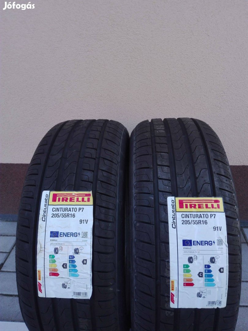 205/55R16 Új Pirelli nyári gumi 2db 205/55 r16