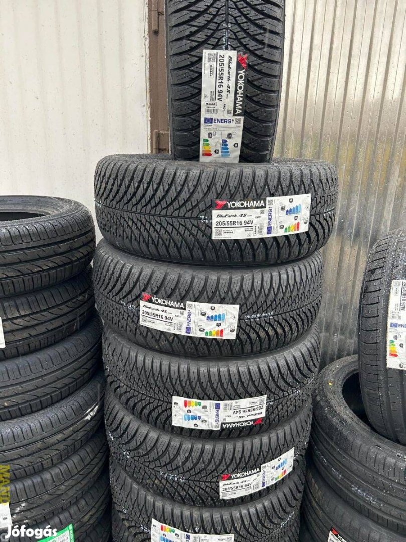 205/55R16 Yokohama 4S AW21(XL)(Dot:2024),Új négy évszakos gumi