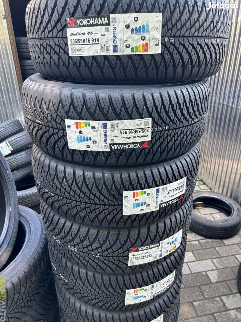 205/55R16 Yokohama AW21 4S,Új négy évszakos gumi