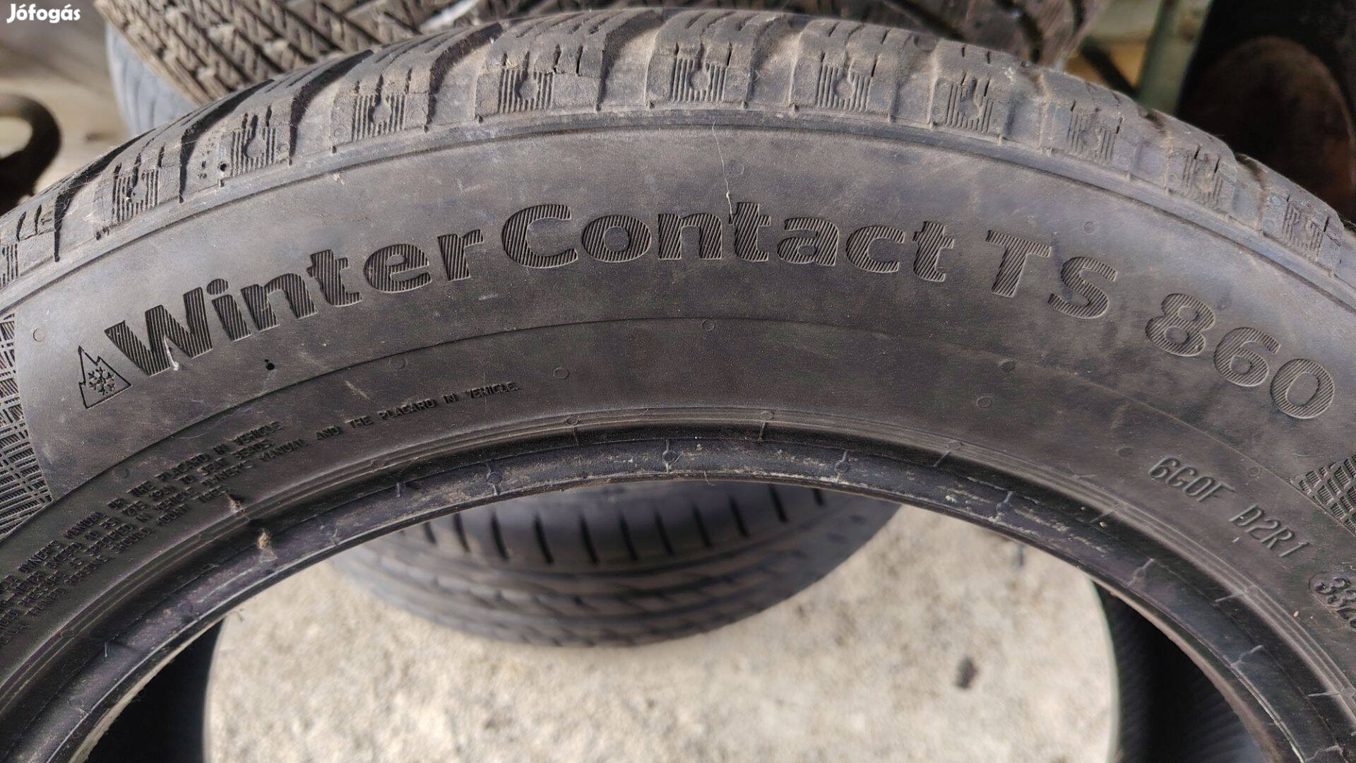 205/55R16 téli Continental