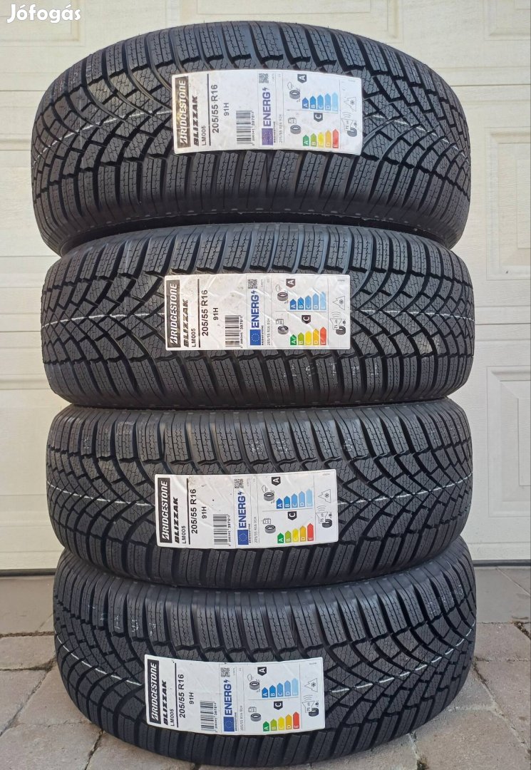 205/55R16 új Bridgestone téli gumi gumiabroncs DOT 2024