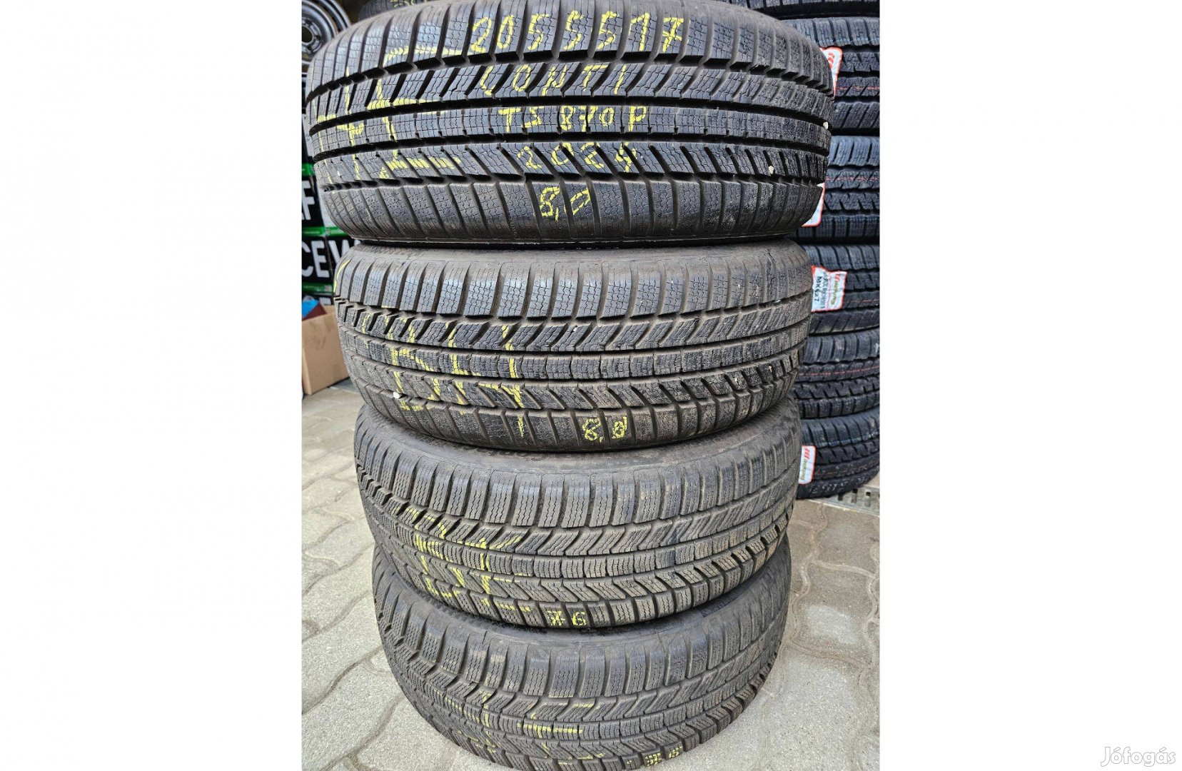 205/55R17 Conti TS870P 90% Használt Téli Gumi 2024 Akció !!!