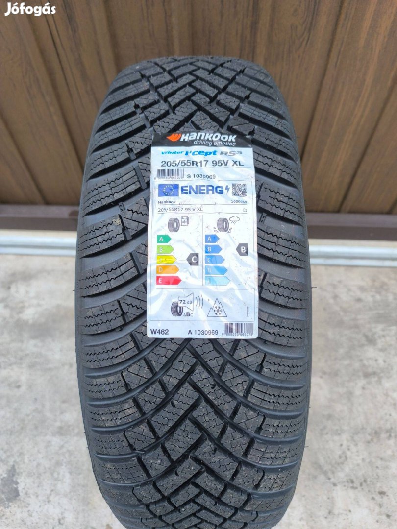 205/55R17 Új Hankook téli gumi garnitúra 205/55 r17