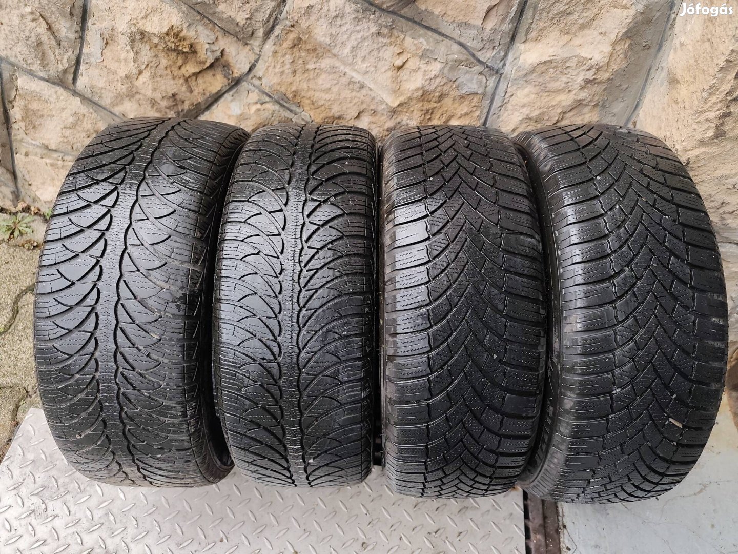 205/55/16-os téligumik, Bridgestone, Fulda