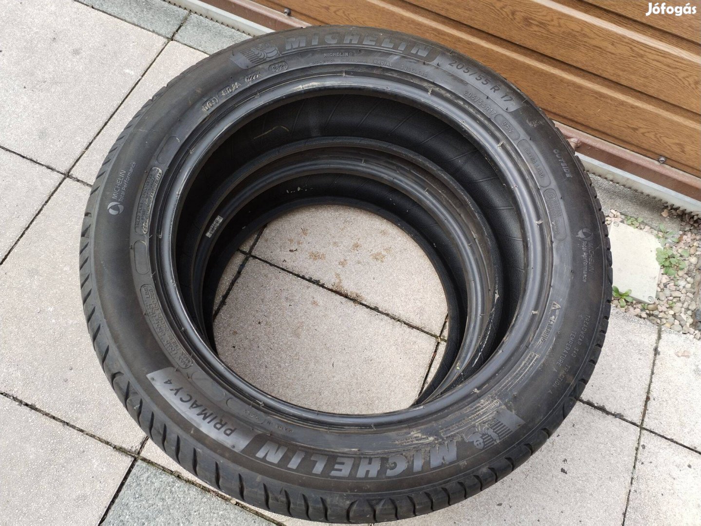 205 55 17 michelin 205/55 R 17 nyári gumi 2 db