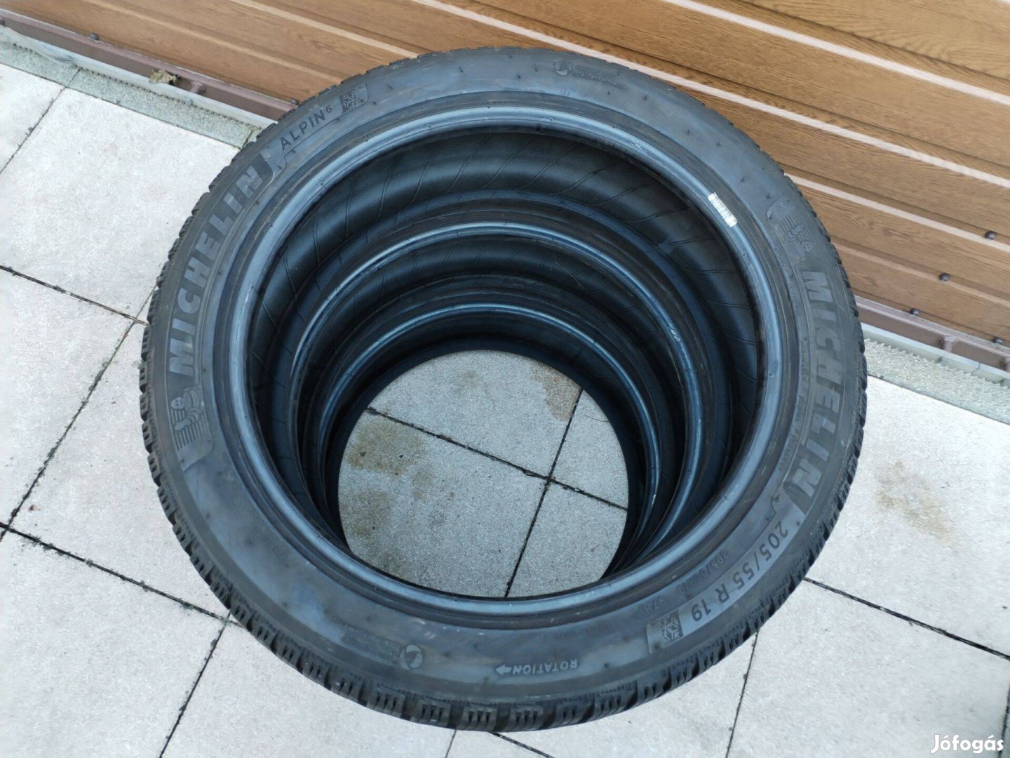 205 55 19 michelin téli gumi garnitura 2022.35.hét