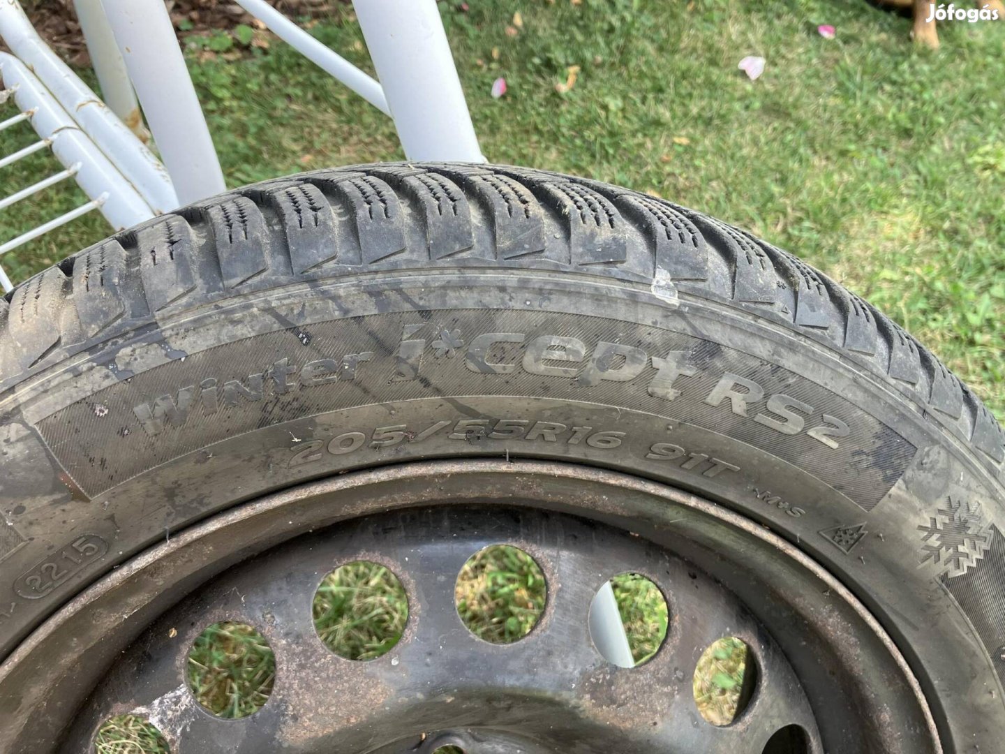 205/55 R16 91T téli gumi Astra lemez felnin