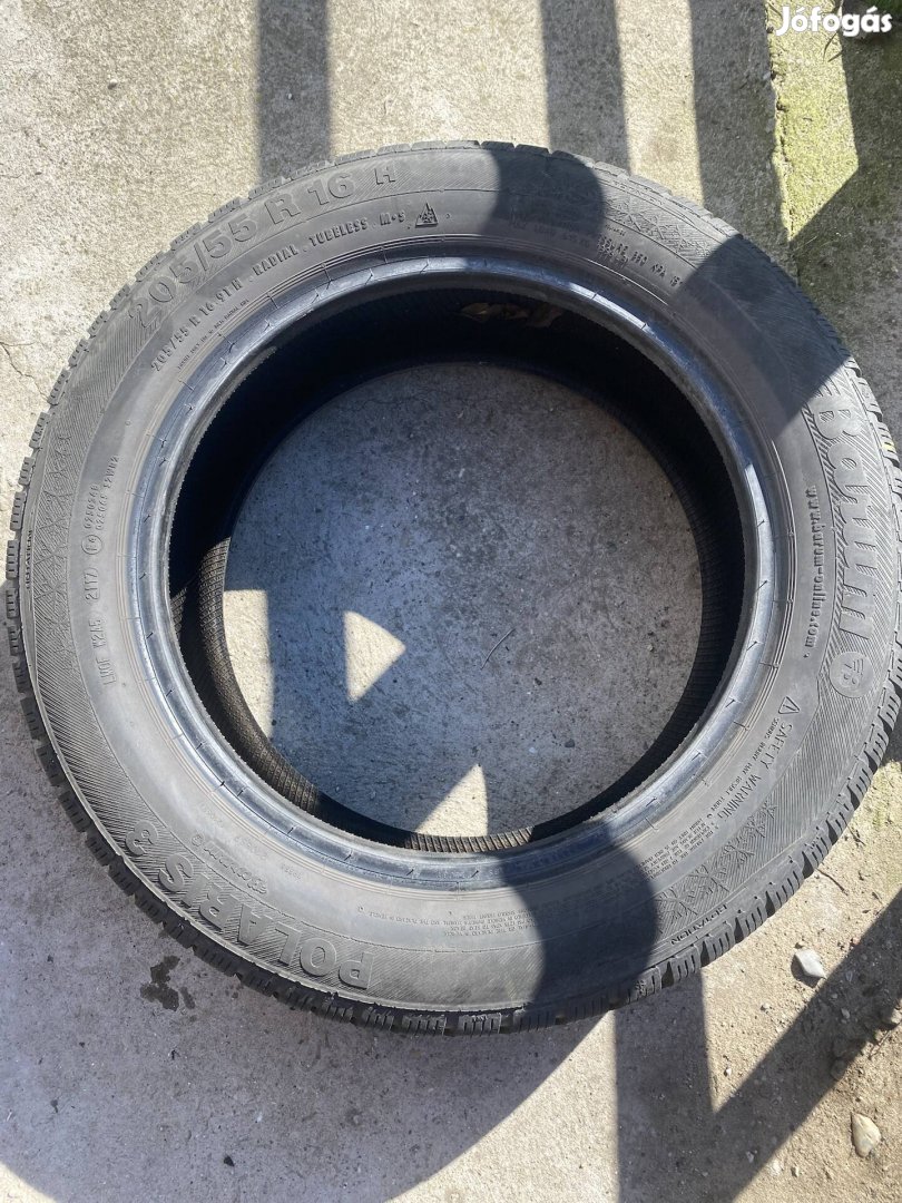 205/55 R16 Barum Polaris 3 2 db téli gumi