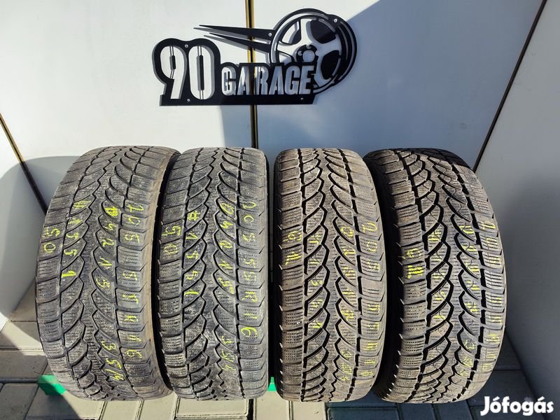 205/55 R16 Bridgestone 4db Téligumi gumi 90Garage #1551