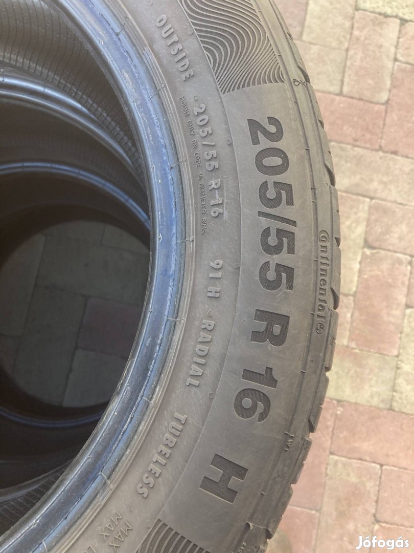 205/55 R16 Continental nyári gumi hibátlan 