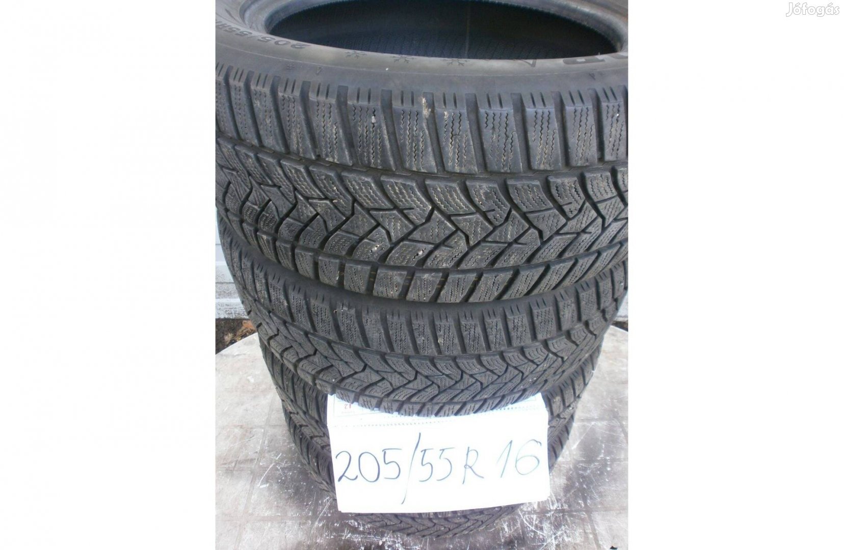 205/55 R16 Dunlop téligumi 4 db