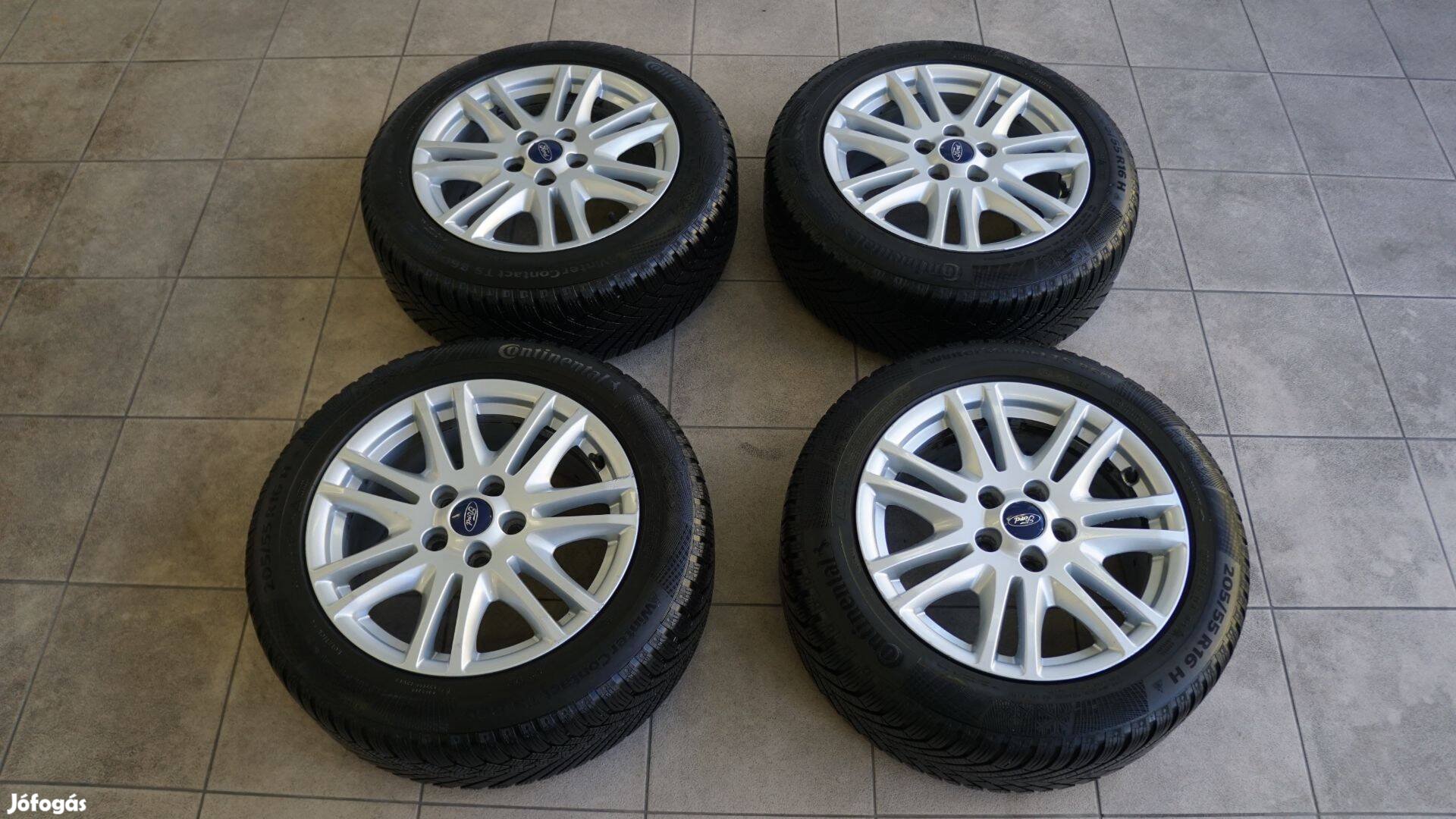 205/55 R16 Ford Focus téli gumik gyári alufelnin