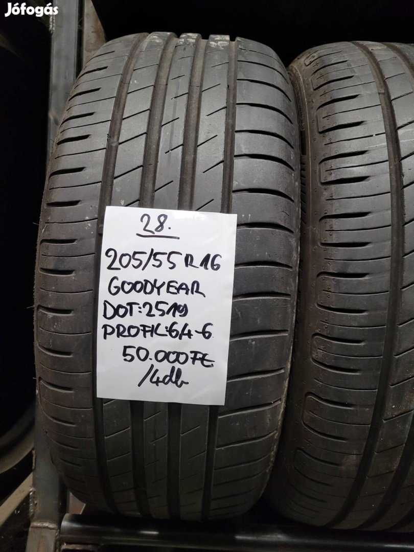 205/55 R16 Goodyear nyári gumik