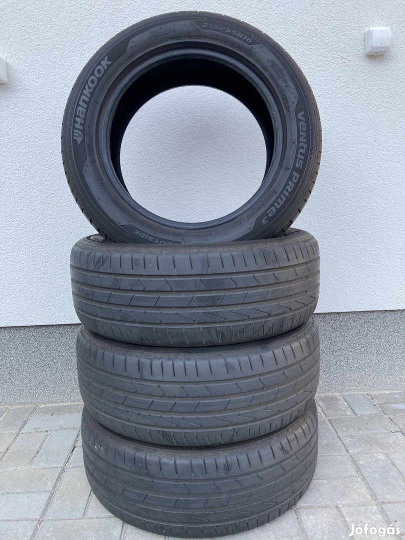 205/55 R16 Hankook Ventus Prime 3 nyári gumi garnitúra eladó