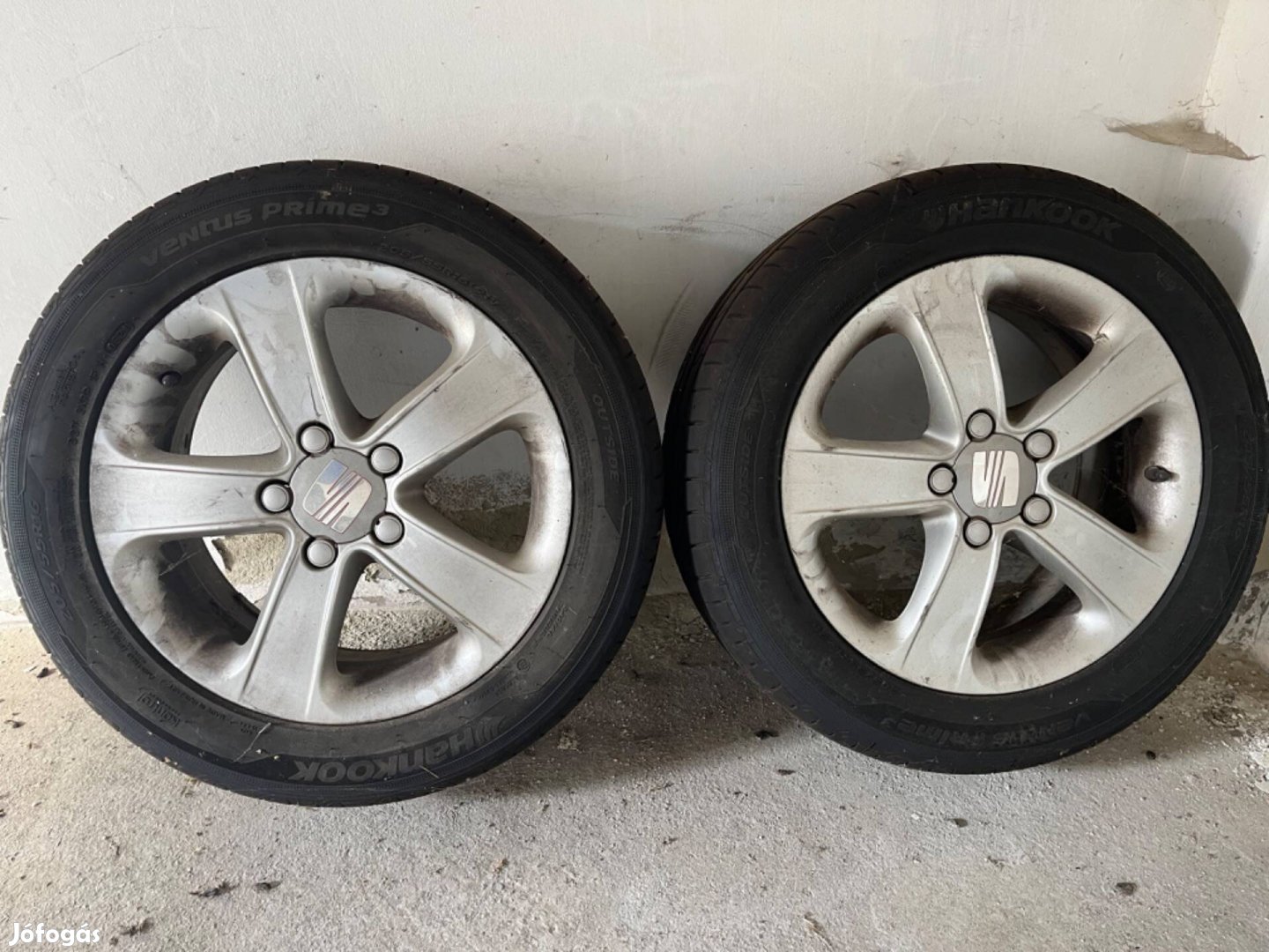 205/55 R16 Hankook nyári gumi szett, könnyűfém felnikkel