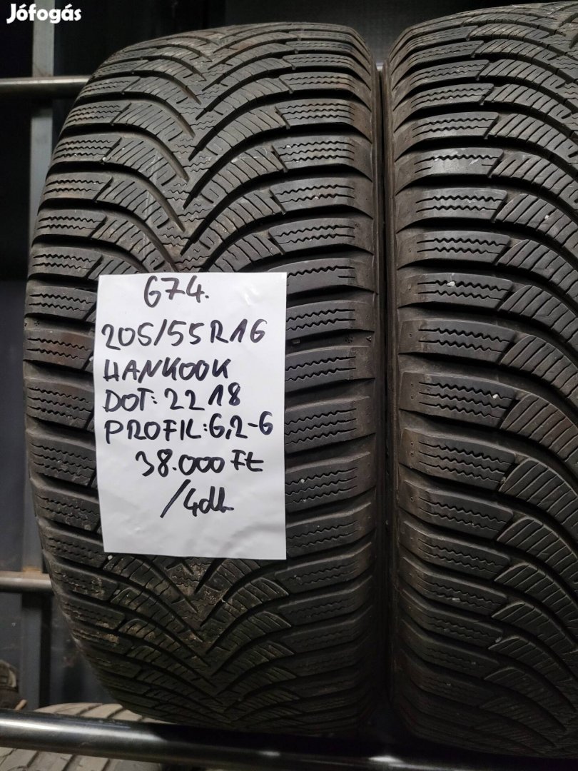 205/55 R16 Hankook téli gumik