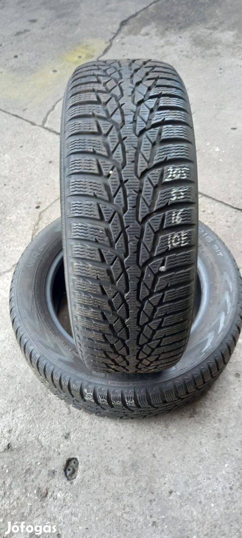 205/55 R16 Nokian használt téligumi