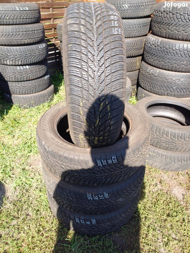 205/55 R16 Nokian használt téligumi