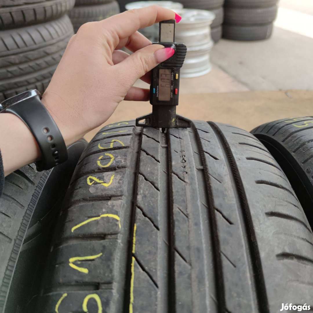 205/55 R16 Nokian nyári gumi 25000ft a 4db /161/