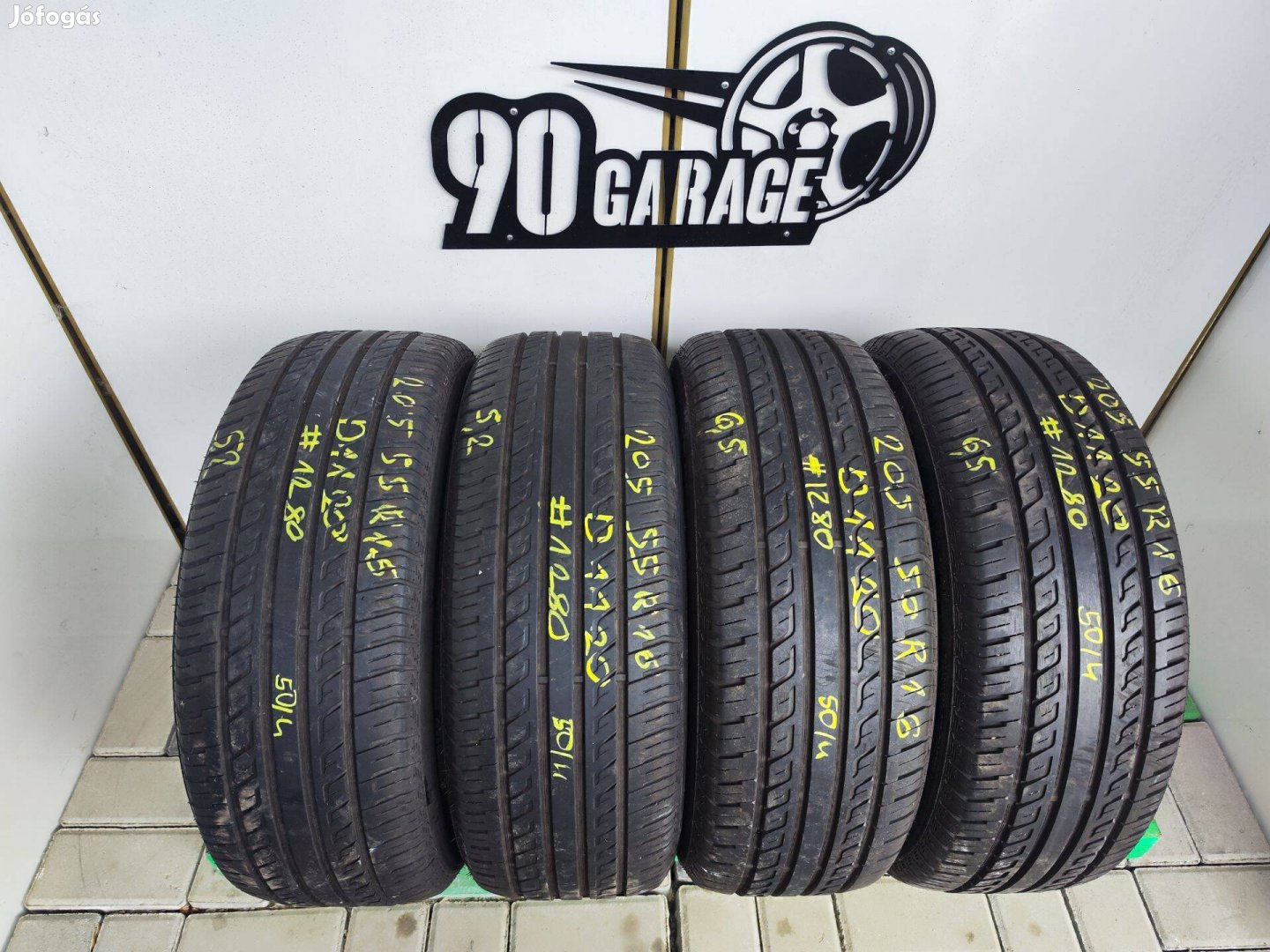 205/55 R16 Windforce 4db Nyárigumi 90Garage #1280