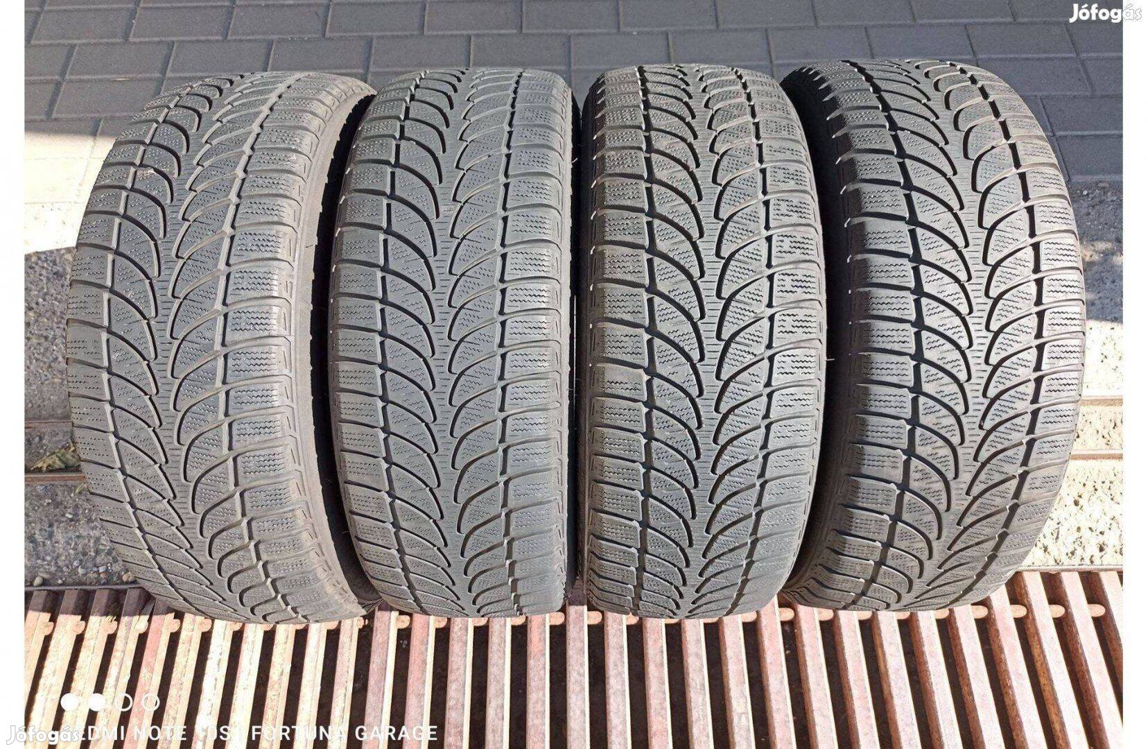 205/55 R16" Bridgestone használt téli garnitúra