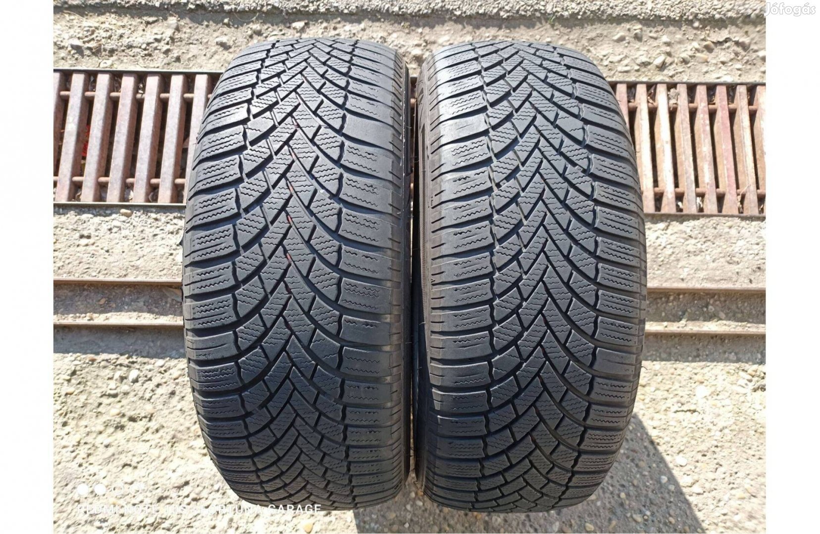 205/55 R16" Bridgestone használt téli gumik