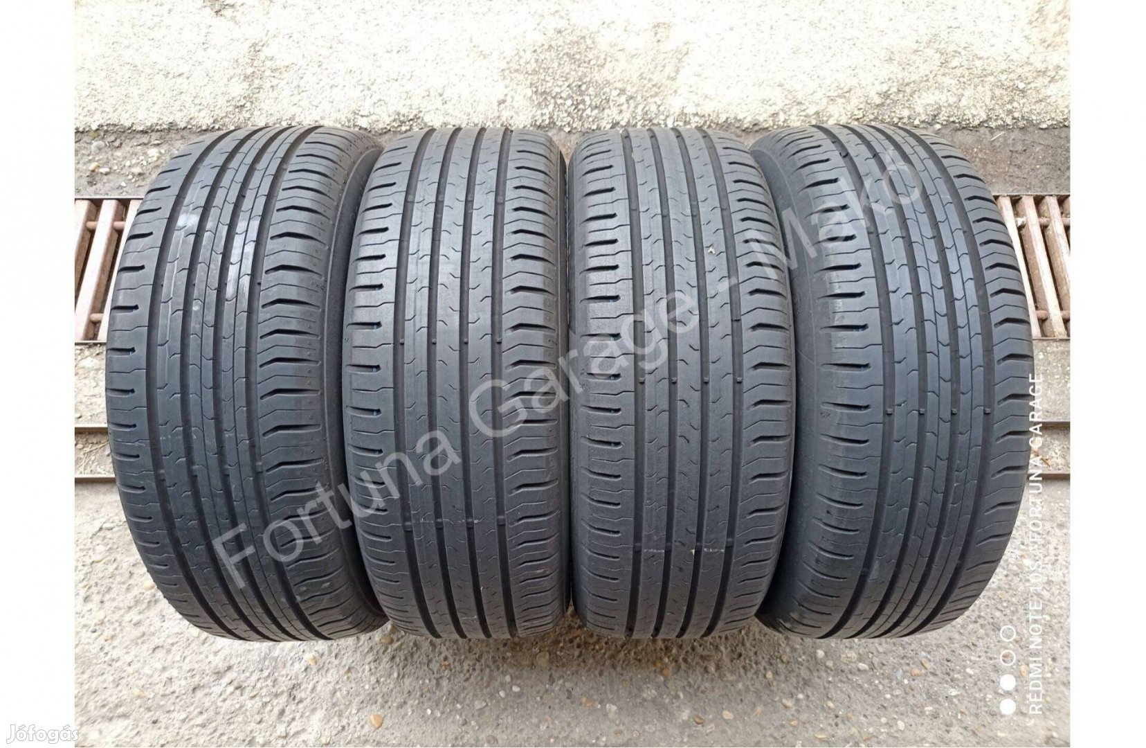 205/55 R16" Continental EC5 használt nyári garnitúra