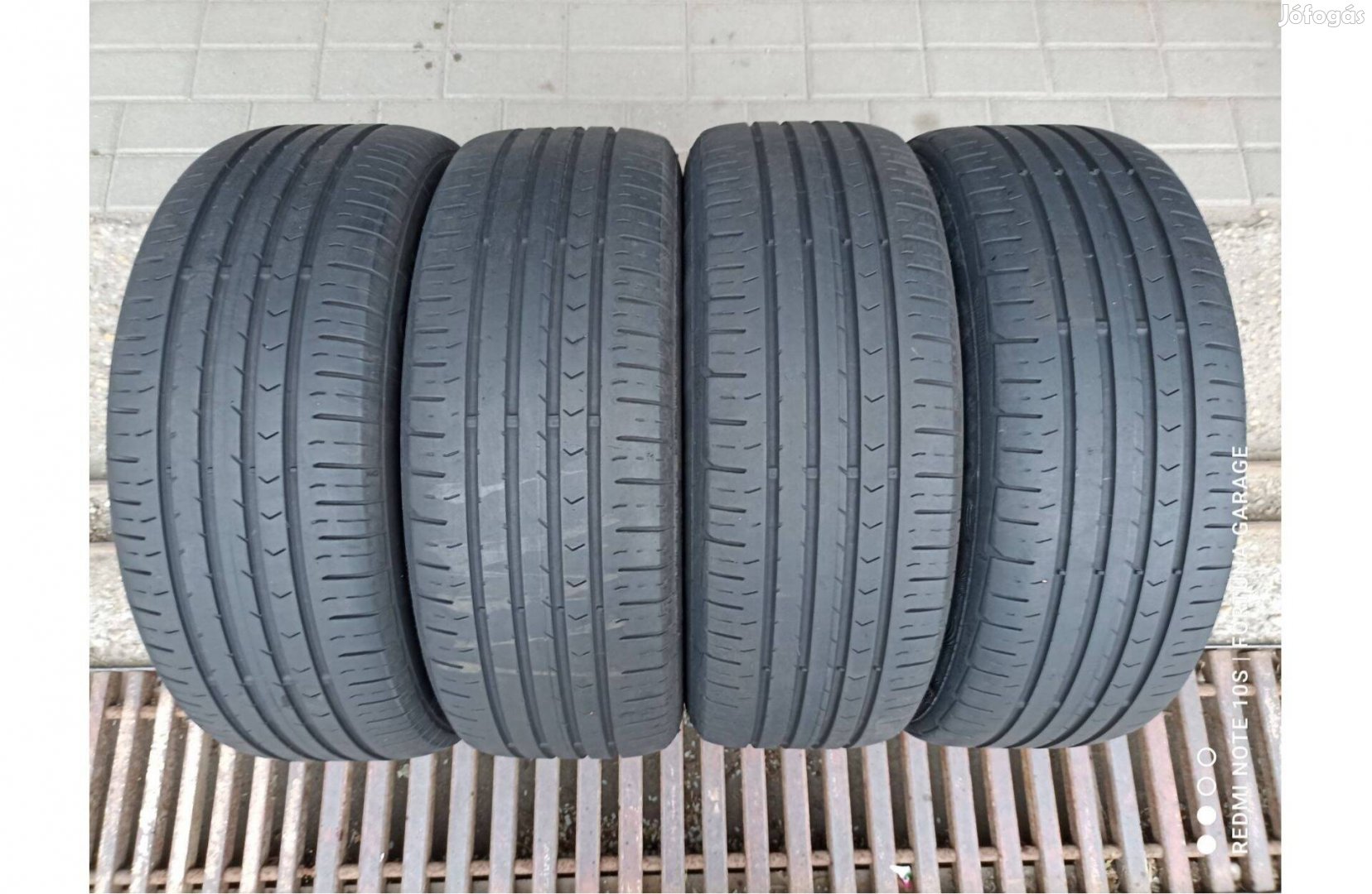 205/55 R16" Continental PC5 használt nyári garnitúra