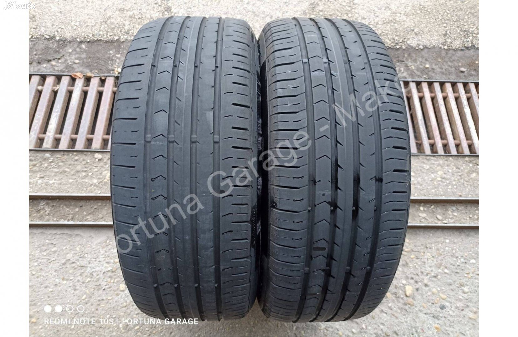 205/55 R16" Continental PC5 használt nyári gumik