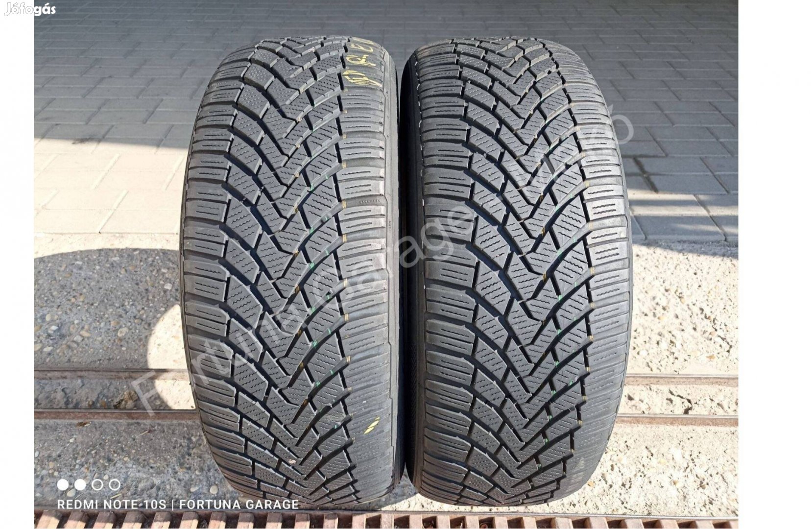 205/55 R16" Continental TS850 használt téli gumik