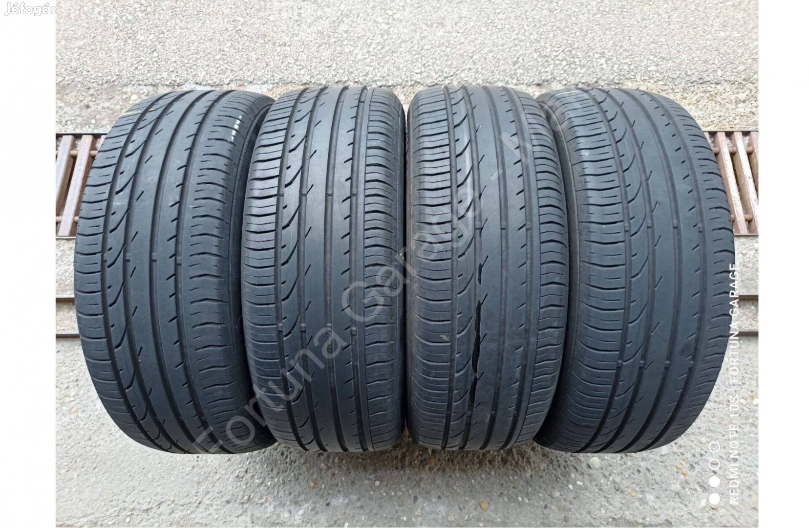 205/55 R16" Continental használt nyári garnitúra