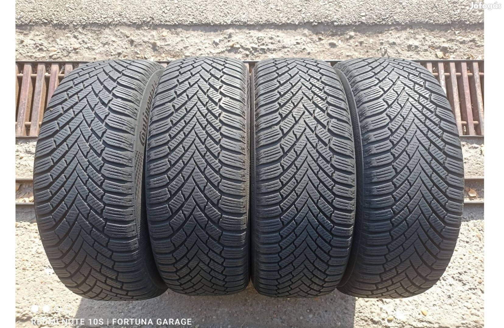 205/55 R16" Continental használt téli garnitúra