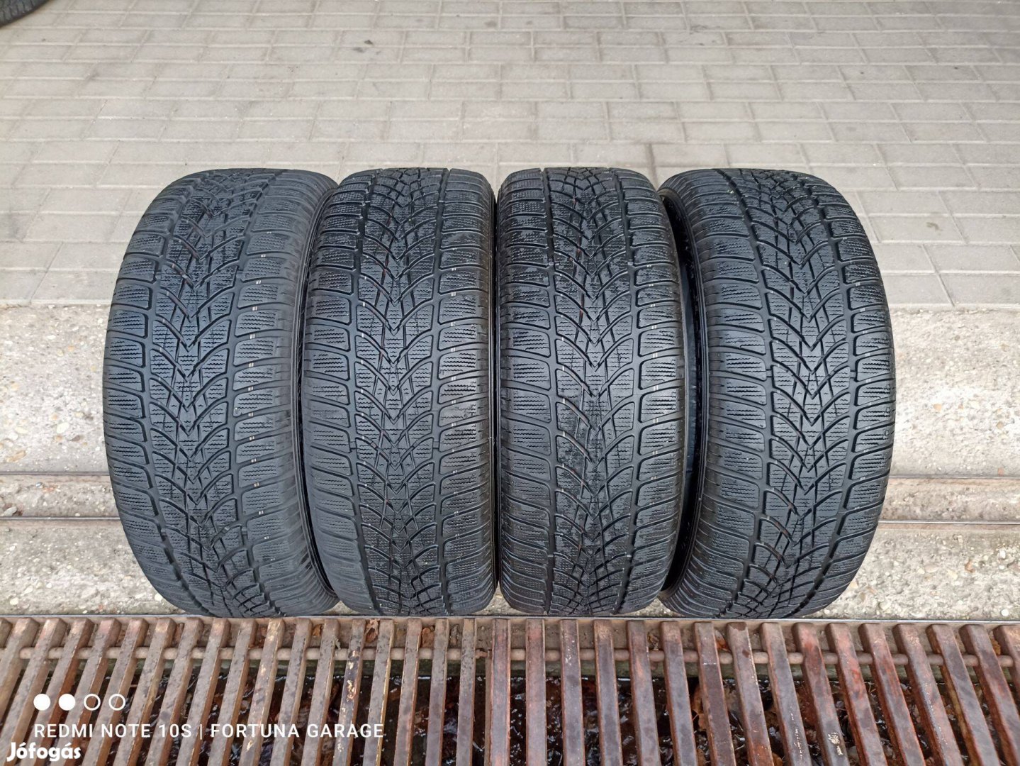 205/55 R16" Dunlop használt téli garnitúra