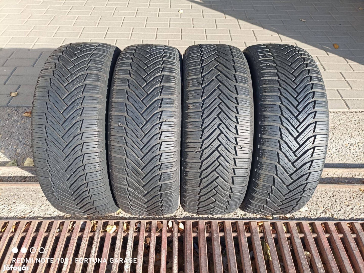 205/55 R16" Michelin használt téli garnitúra (1)