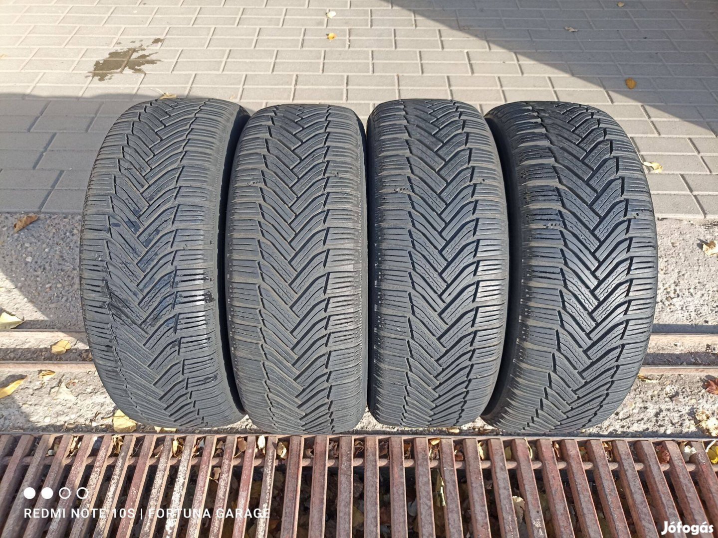 205/55 R16" Michelin használt téli garnitúra (2)