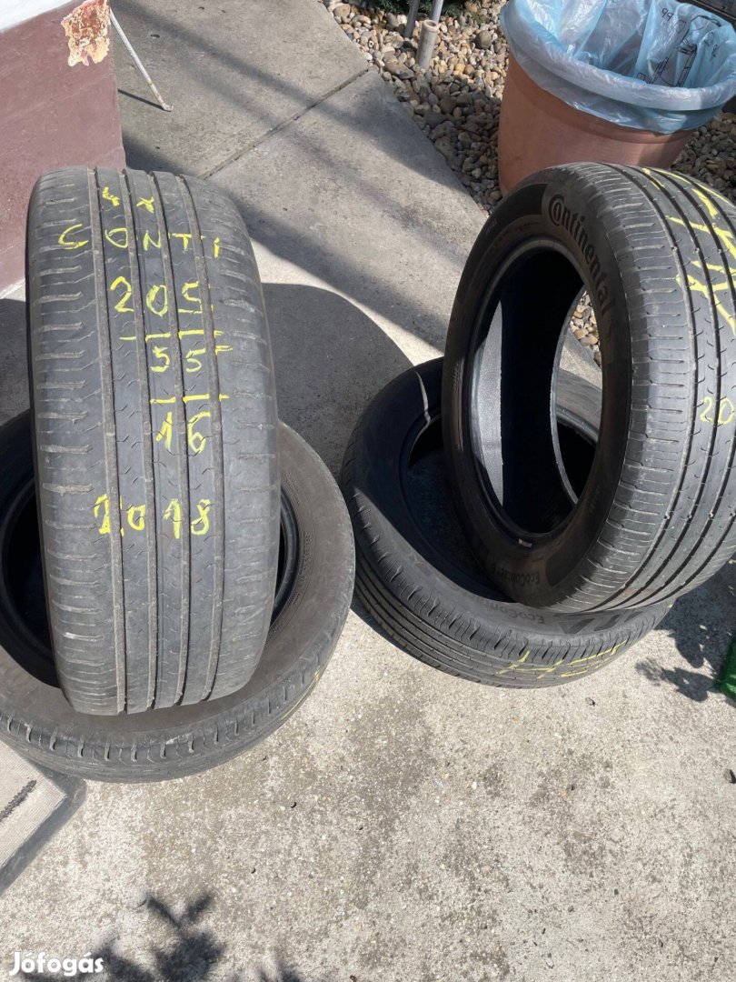 205/55 R16 méretű nyári gumik szettben fillérekért