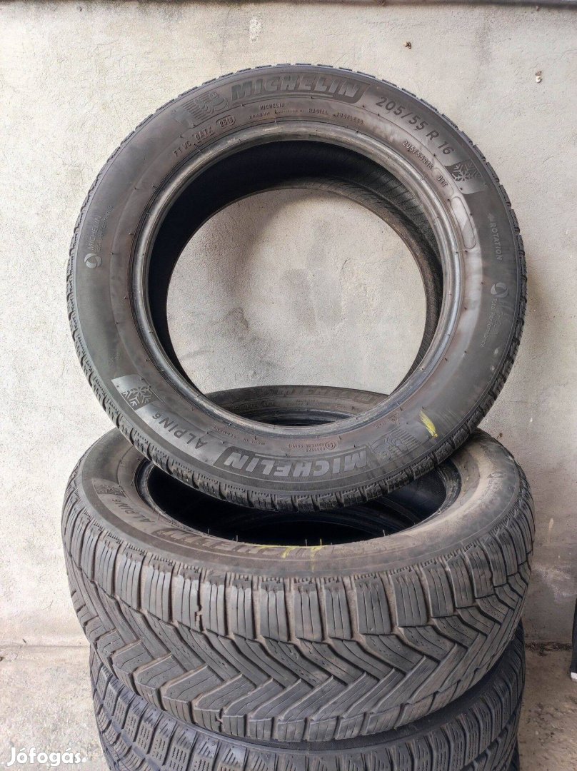 205/55 R16 téli gumi, Michelin, 2 db