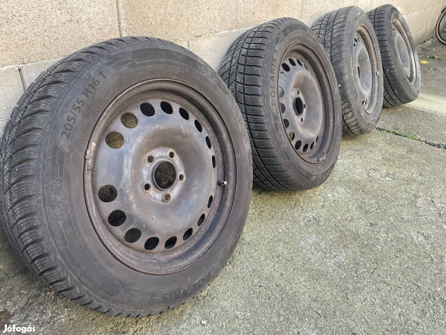 205/55 R16 téligumi, Opel Astra/Zafira lemezfelni