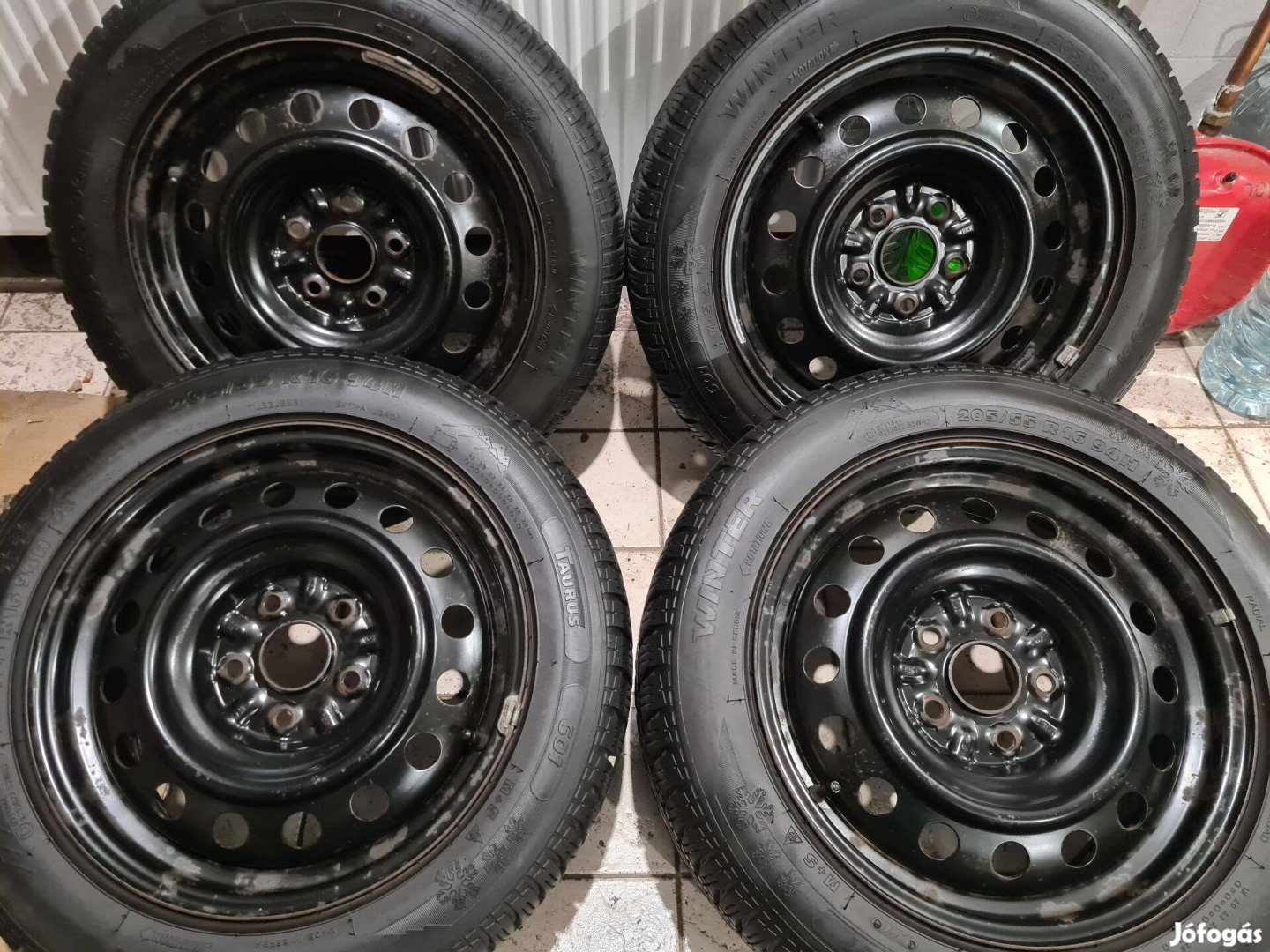 205/55 R16 téligumi + 5x114,3 16" acélfelni