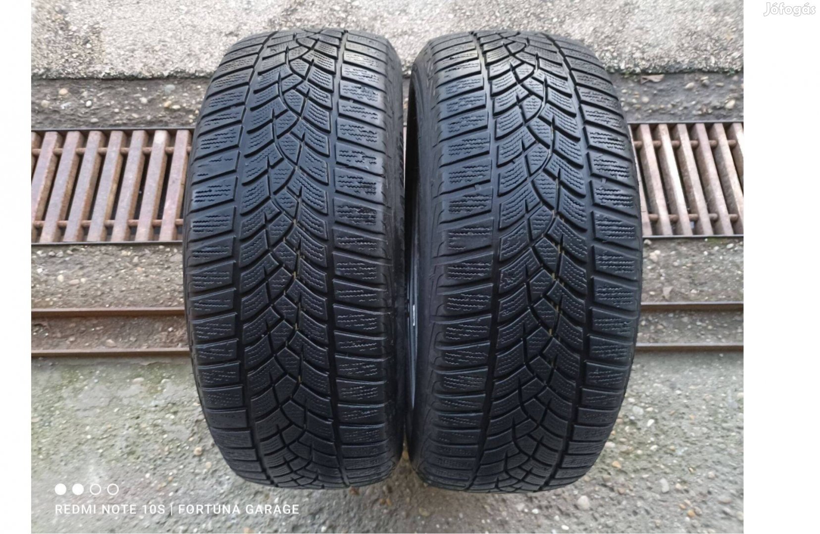 205/55 R17" Goodyear Ultragrip használt téli gumik