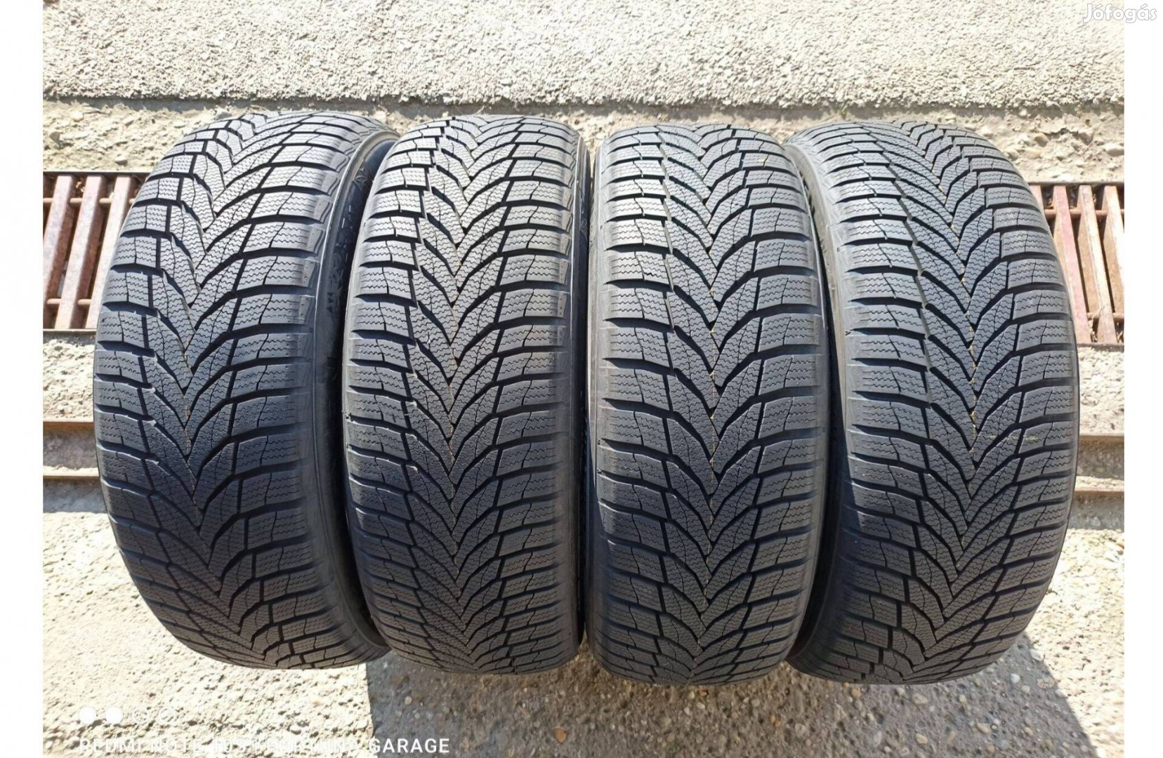 205/55 R17" Nexen újszerű téli garnitúra