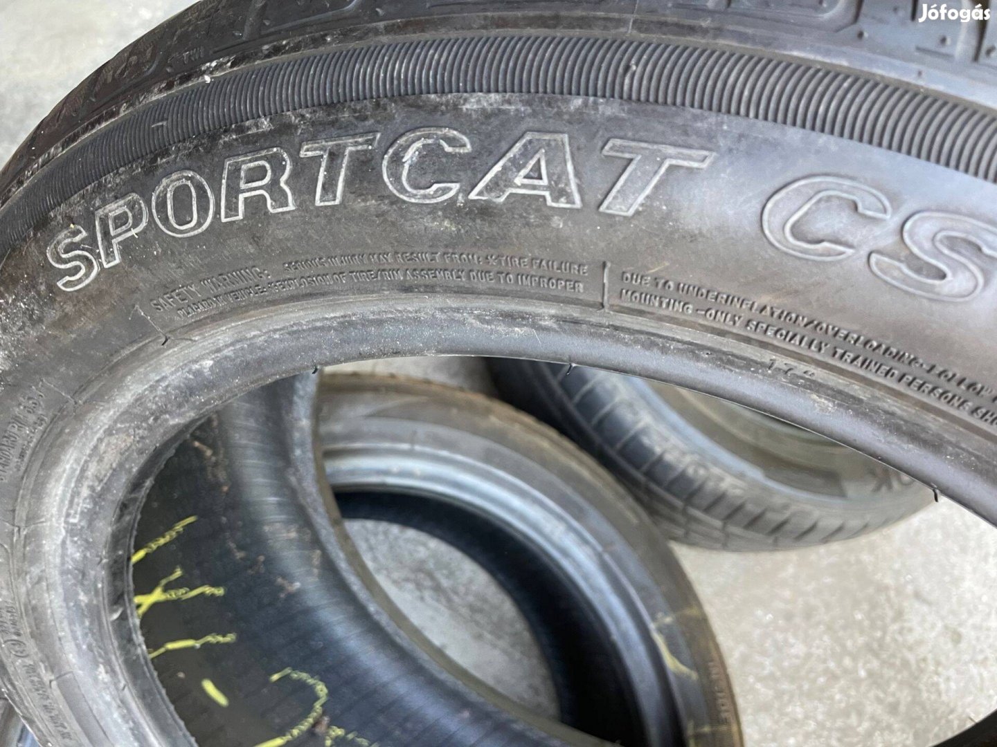 205/55 R17 méretű nyári gumi szett remek áron eladó