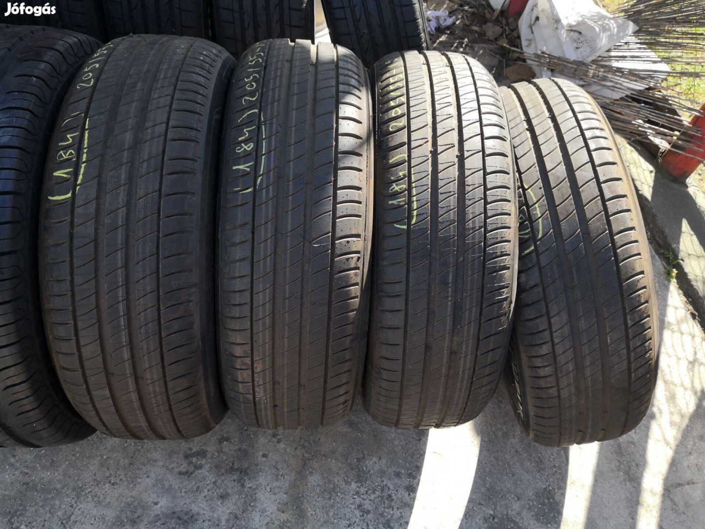 205/55 R19 Új!! Michelin nyári gumi 130000ft a 4db/184/